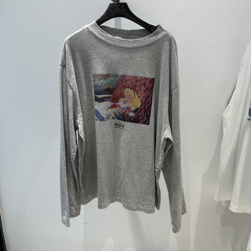 JANE BIRKIN韓國直郵㊣女裝新款熱賣人氣推薦休閑時尚長袖T恤JANE BIRKIN設計師品牌長袖T恤圖色2