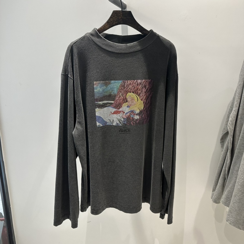 JANE BIRKIN韓國直郵㊣女裝新款熱賣人氣推薦休閑時尚長袖T恤JANE BIRKIN設計師品牌長袖T恤圖色3