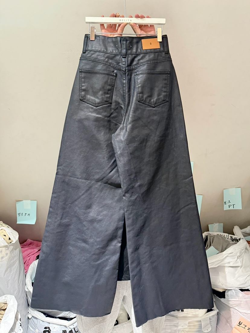 BELITA-L東大門㊣直郵女裝新款人氣25秋冬職業時尚休閑褲涂層BELITA-L休閑褲