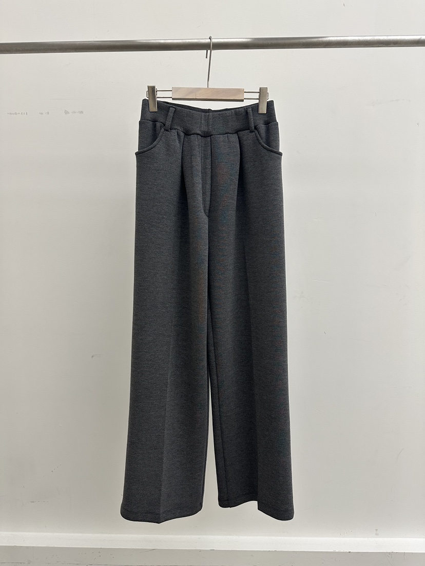 ONL東大門㊣代購女裝新品休閑25秋冬時尚人氣熱賣休閑褲腰帶ONL休閑褲圖色2