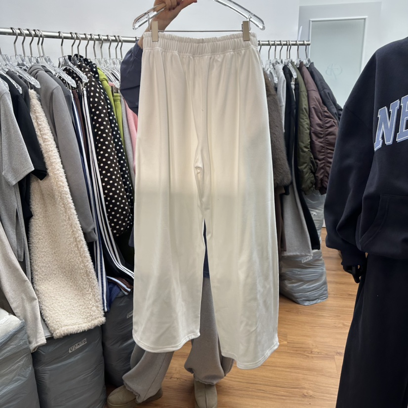 GABIZON韓國直郵㊣女士新品25秋冬人氣真品推薦休閑褲加絨抓絨GABIZON休閑褲