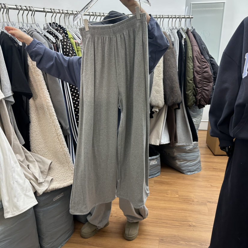 GABIZON韓國直郵㊣女士新品25秋冬人氣真品推薦休閑褲加絨抓絨GABIZON休閑褲圖色3