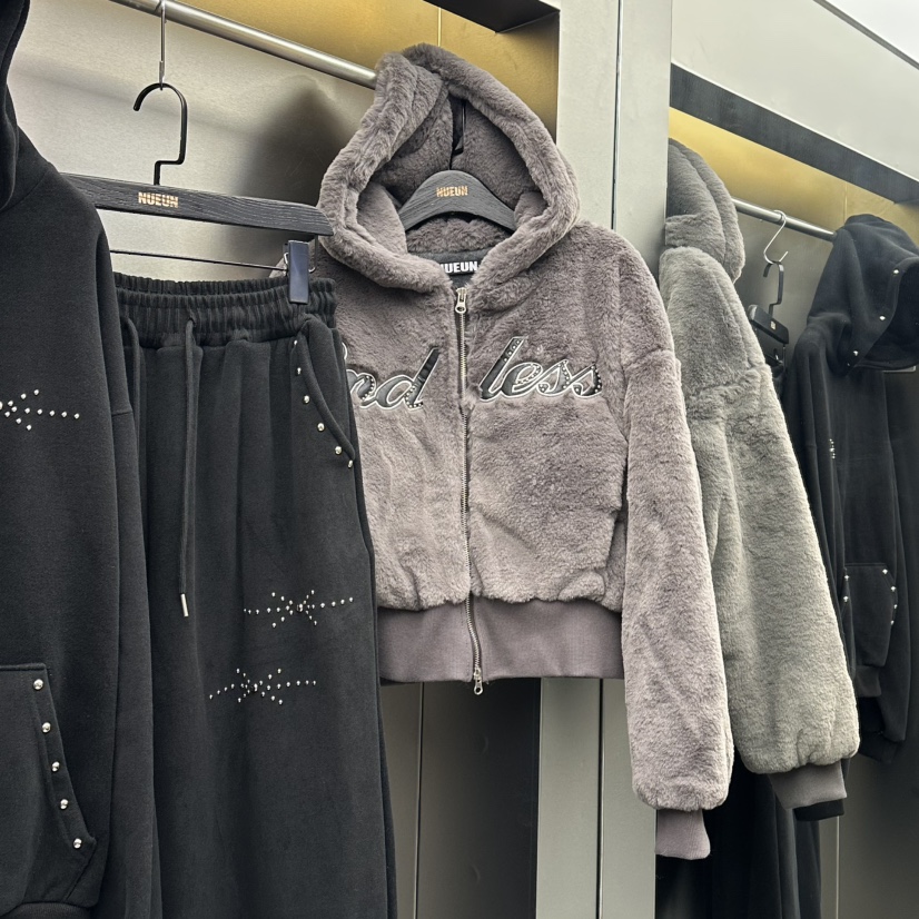 NUEUN東大門㊣代購女裝新品真品職業休閑人氣夾克連帽拉鏈衫NUEUN/SEEOT夾克圖色1