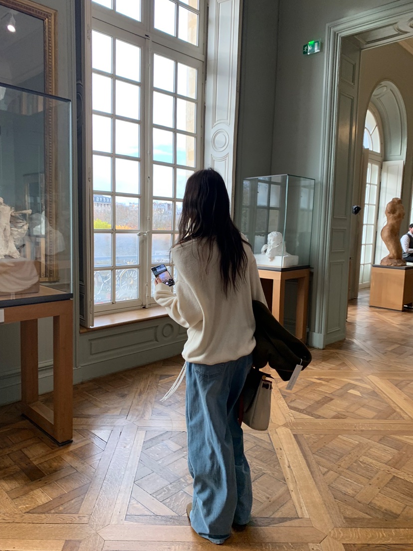 SHOP POSTER東大門㊣直郵女裝新品推薦人氣時尚長袖T恤露肩SHOP_POSTER長袖T恤