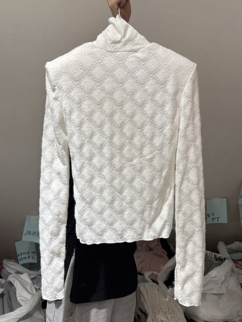 BELITA-L韓國代購㊣女士新款熱賣推薦時尚長袖T恤蕾絲絲絨BELITA-L長袖T恤