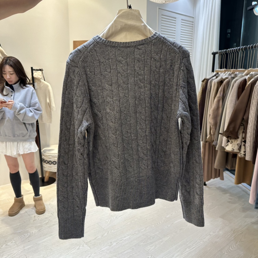 COPINER東大門㊣實拍女裝新款25秋冬時尚休閑人氣職業熱賣毛衣COPINER毛衣