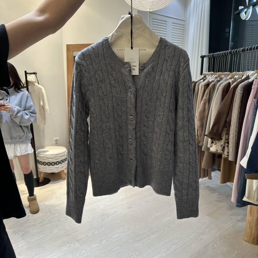 COPINER東大門㊣實拍女裝新款25秋冬時尚休閑人氣職業熱賣毛衣COPINER毛衣圖色3