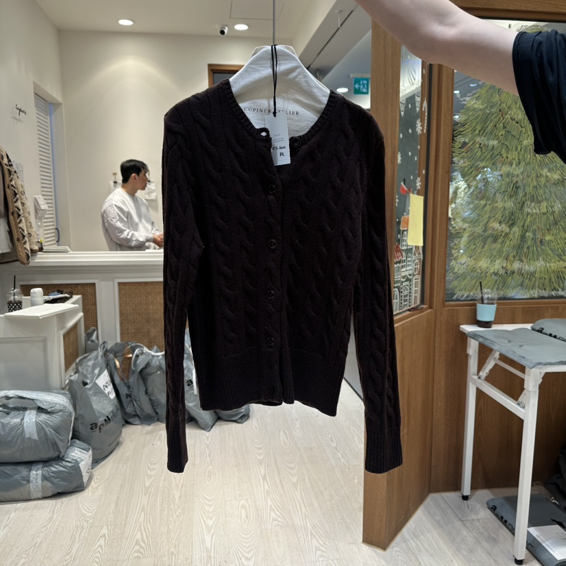 COPINER東大門㊣實拍女裝新款25秋冬時尚休閑人氣職業熱賣毛衣COPINER毛衣圖色4