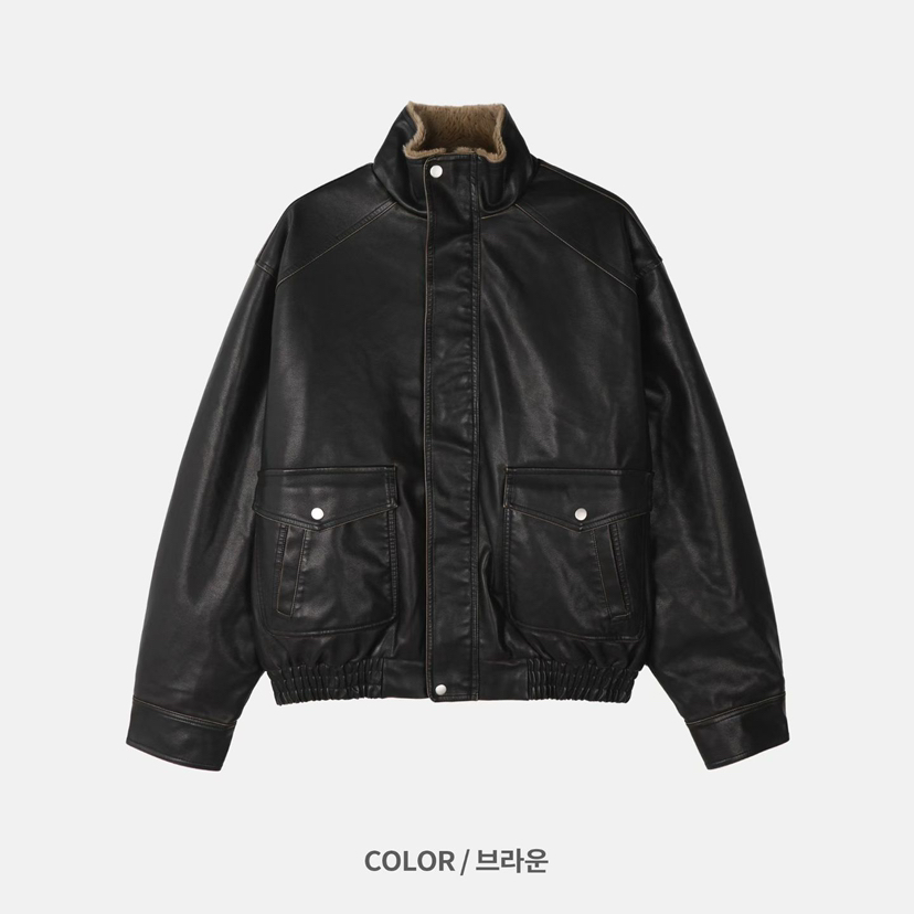 LEROY韓國代購㊣女裝新款熱賣時尚25秋冬休閑人氣推薦職業夾克LEROY夾克圖色1