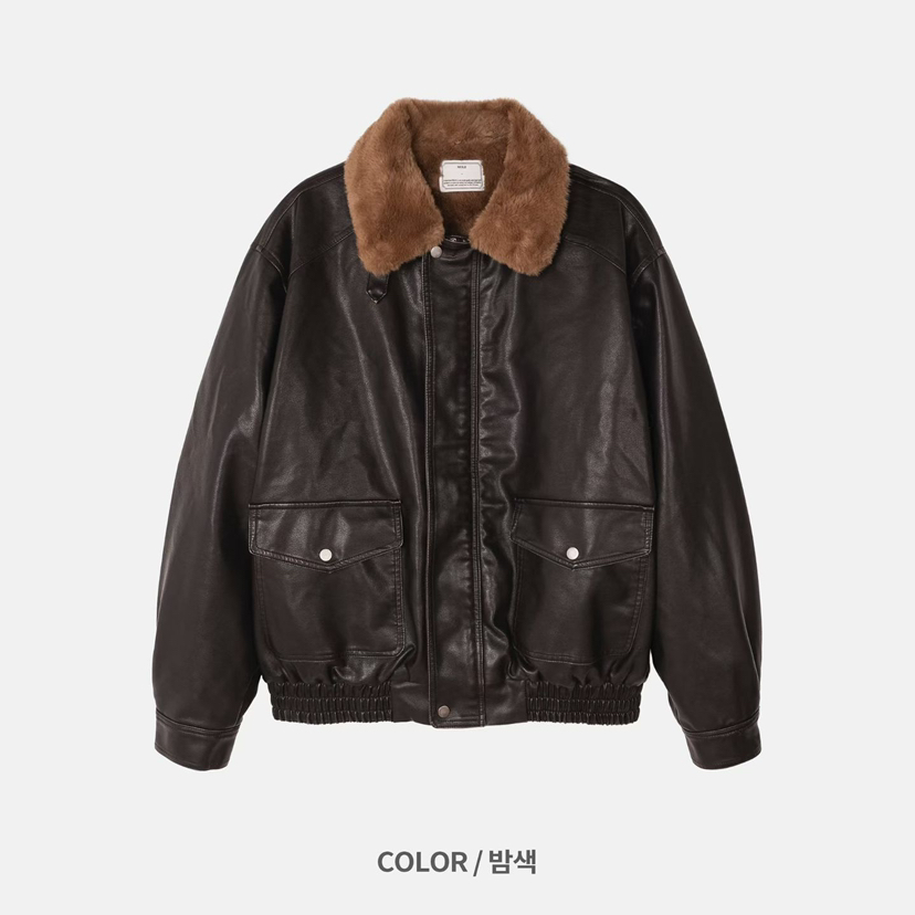 LEROY韓國直郵㊣女裝新款熱賣休閑推薦25秋冬職業人氣時尚夾克LEROY夾克圖色1