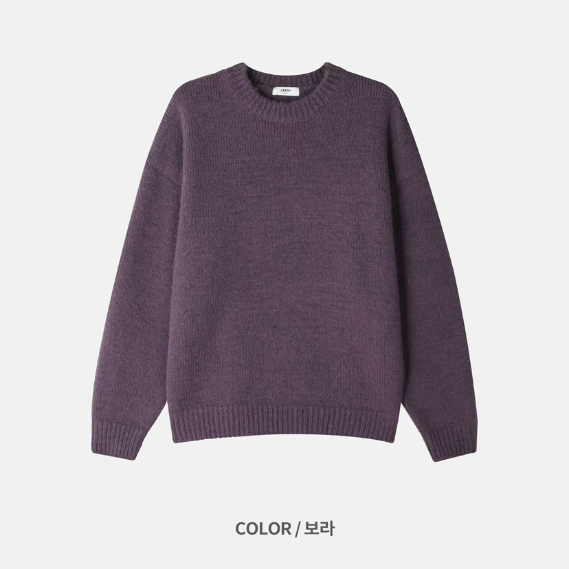 LEROY東大門㊣代購女裝新品職業人氣推薦熱賣時尚休閑針織衫LEROY針織衫圖色3