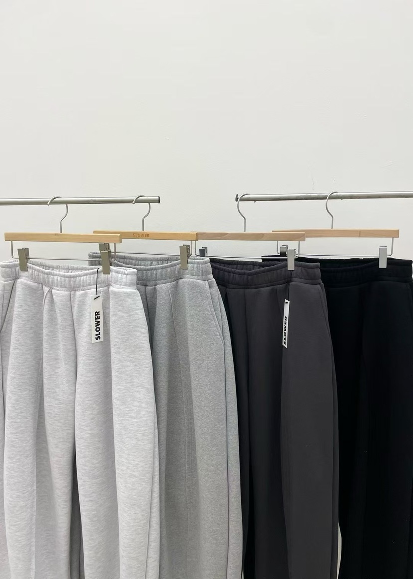 SLOWER東大門㊣直郵女士新品休閑人氣推薦熱賣25秋冬休閑褲SLOWER休閑褲