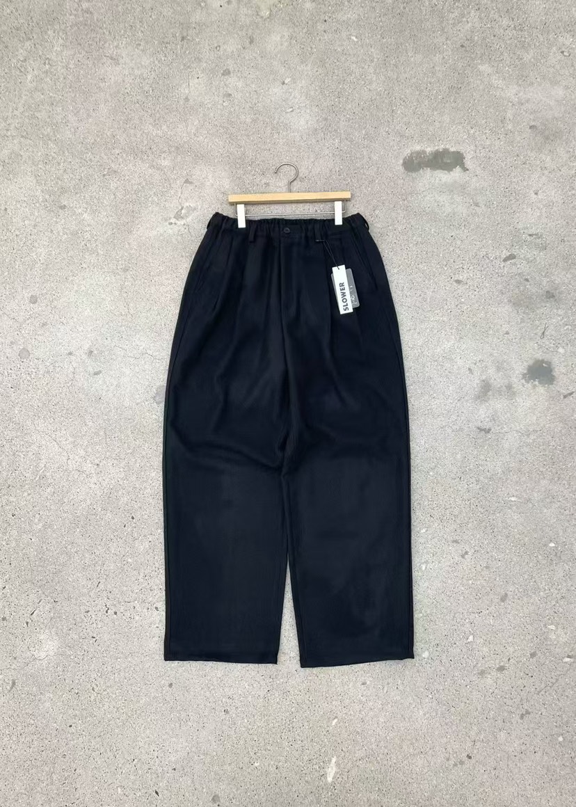 SLOWER韓國代購㊣女裝新品時尚熱賣職業休閑人氣25秋冬休閑褲SLOWER休閑褲圖色3