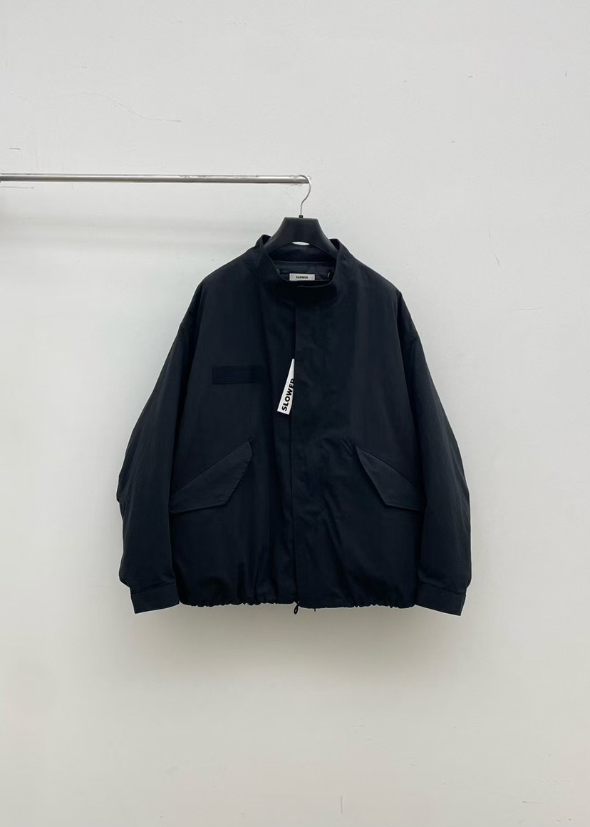 SLOWER東大門㊣實拍女士新品推薦熱賣25秋冬時尚休閑職業夾克SLOWER夾克圖色2