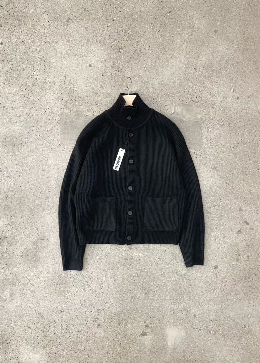 SLOWER韓國代購㊣女裝新品時尚熱賣人氣25秋冬職業推薦毛衣SLOWER毛衣圖色4