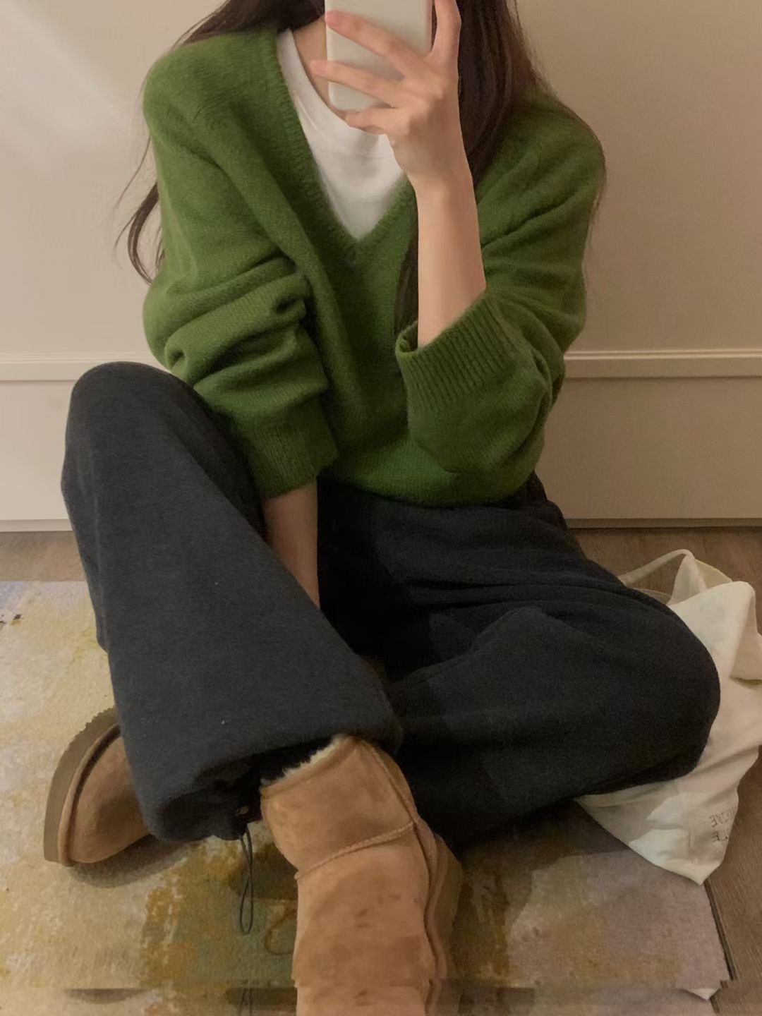 PROPER 프로퍼韓國代購㊣女士新品真品推薦職業時尚針織衫PROPER 프로퍼針織衫圖色2