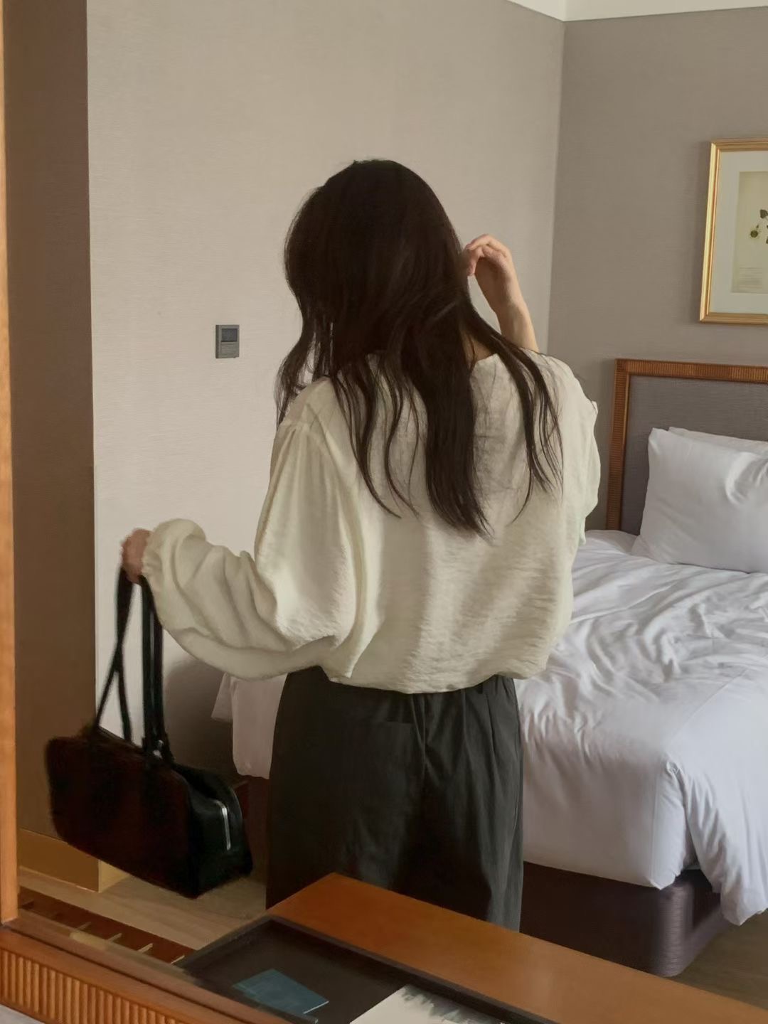 PROPER 프로퍼東大門㊣直郵女士新款25秋冬真品襯衫蕾絲衫PROPER 프로퍼襯衫/蕾絲衫