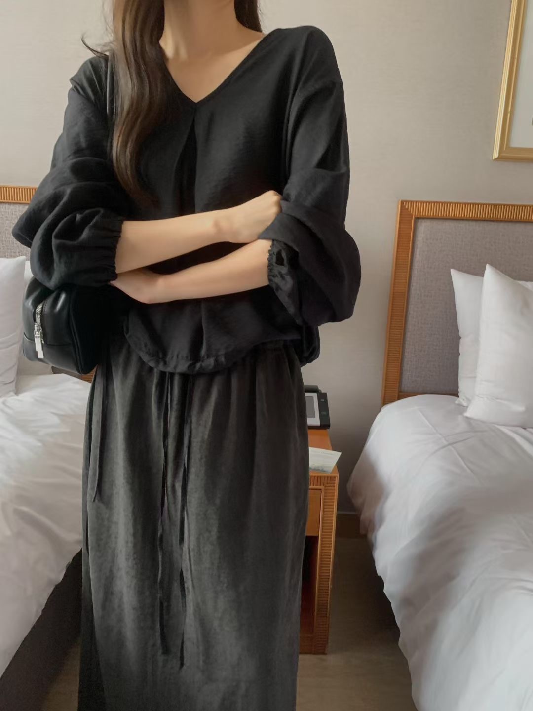 PROPER 프로퍼東大門㊣直郵女士新款25秋冬真品襯衫蕾絲衫PROPER 프로퍼襯衫/蕾絲衫圖色2