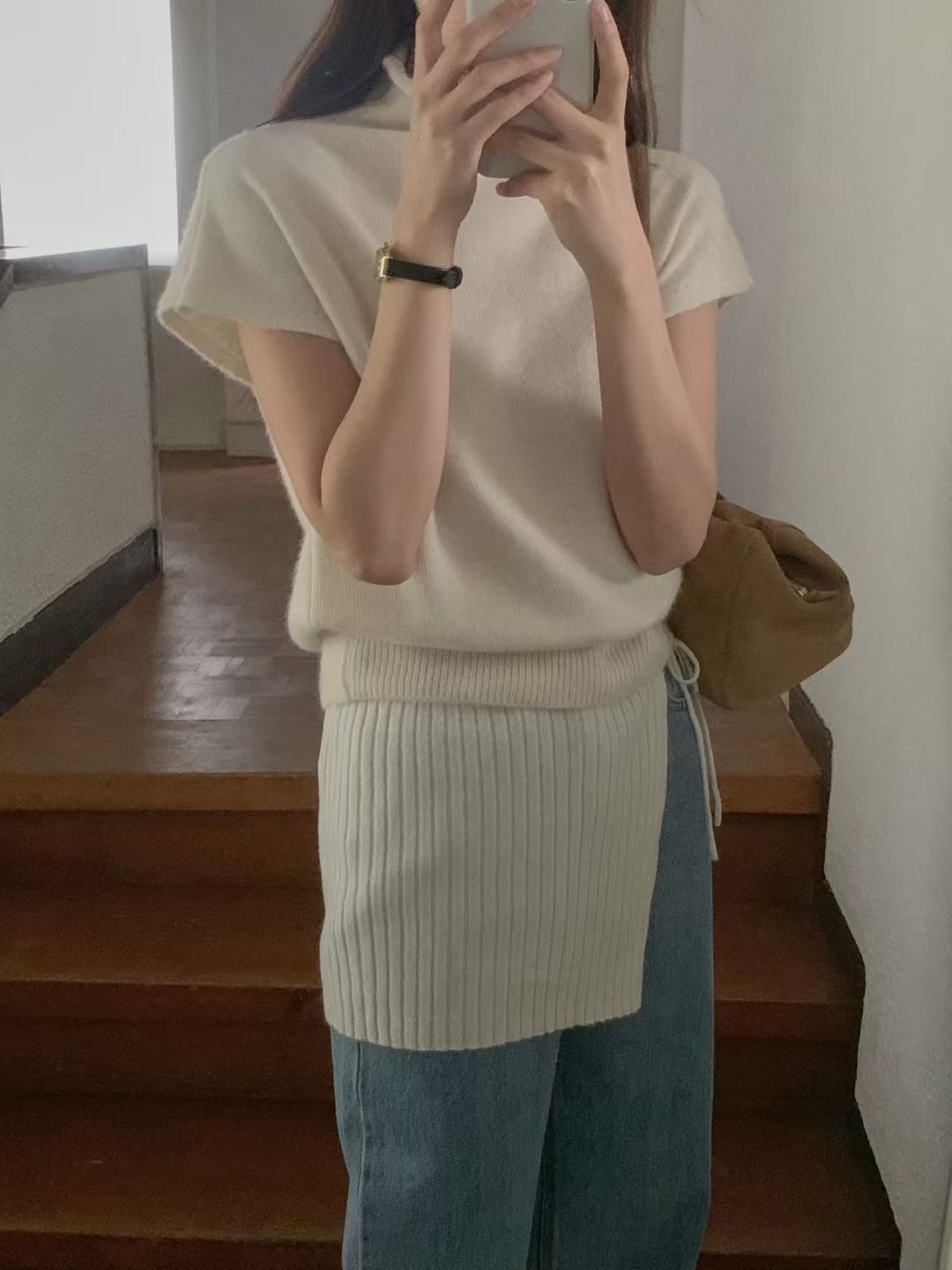 PROPER 프로퍼韓國代購㊣女裝新款真品熱賣時尚休閑針織衫PROPER 프로퍼針織衫