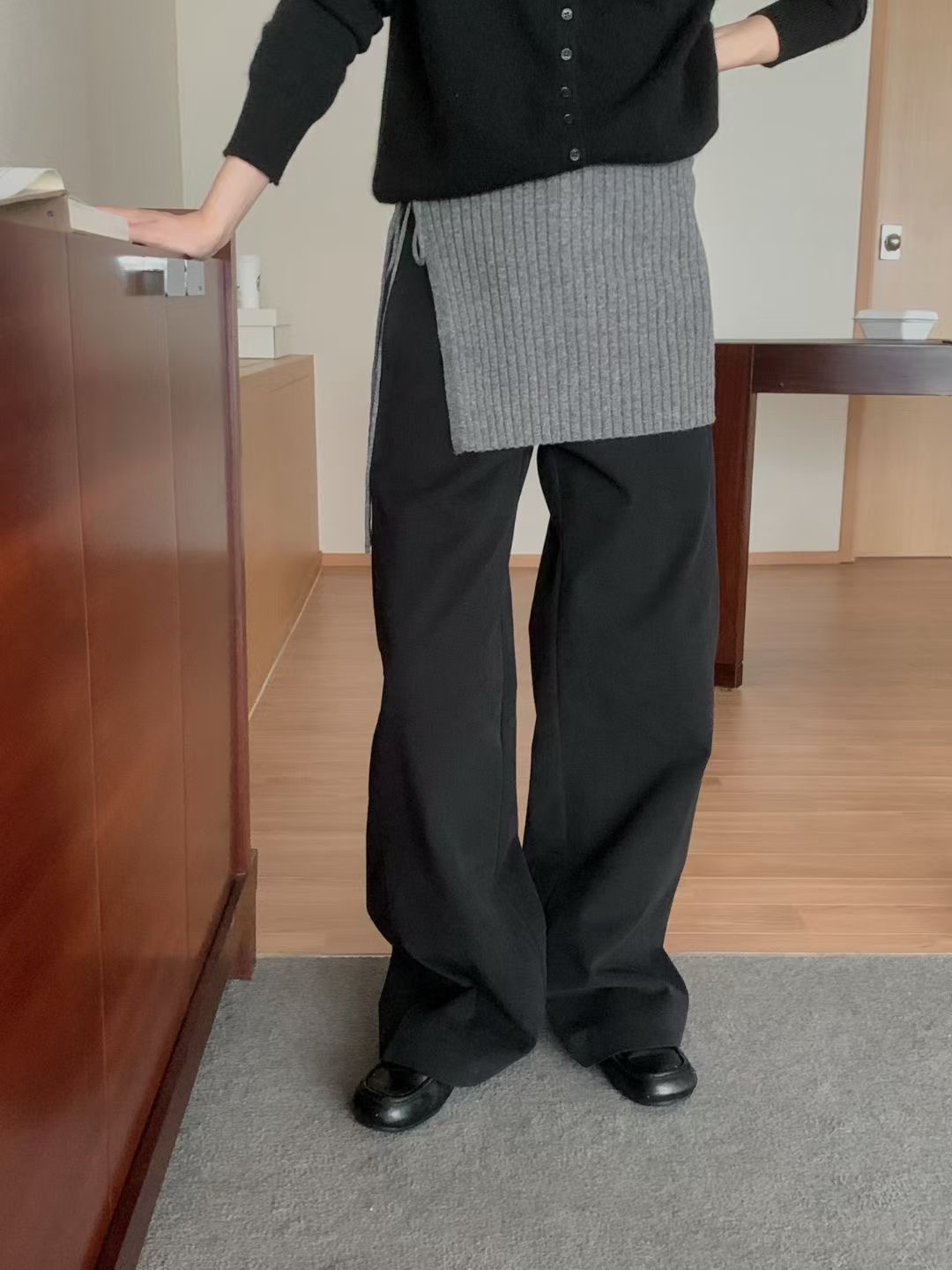 PROPER 프로퍼韓國直郵㊣女士新款休閑職業時尚25秋冬短裙PROPER 프로퍼短裙圖色1