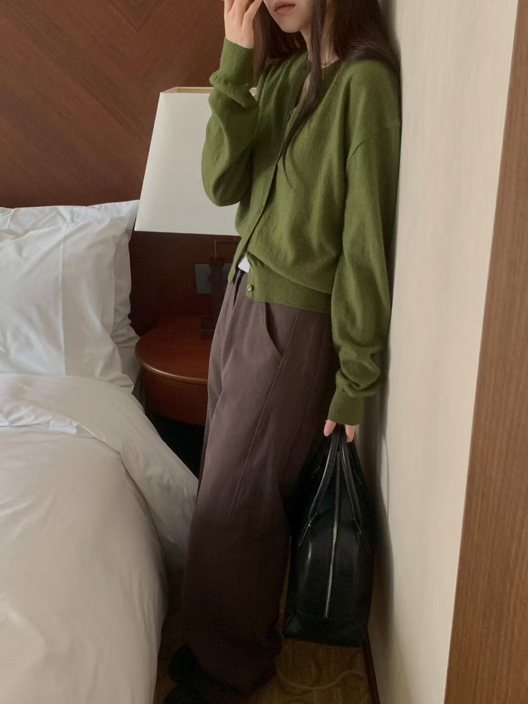 PROPER 프로퍼東大門㊣直郵女裝新款熱賣25秋冬職業針織衫PROPER 프로퍼針織衫