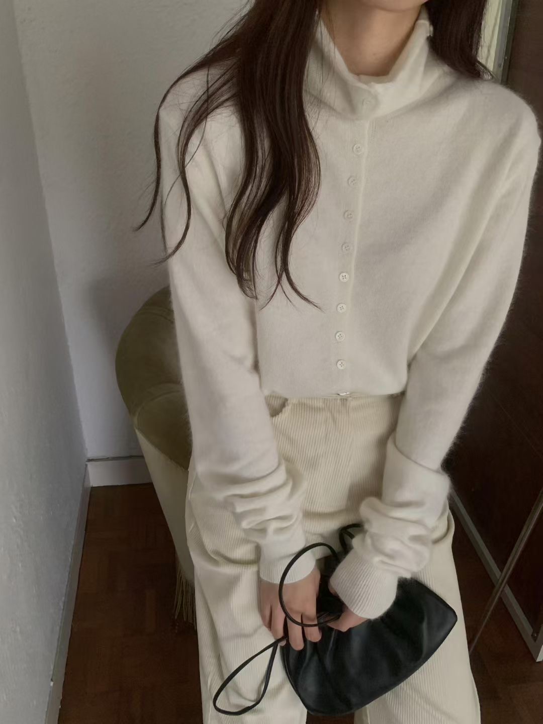 PROPER 프로퍼韓國代購㊣女士新款推薦真品人氣25秋冬針織衫PROPER 프로퍼針織衫圖色2