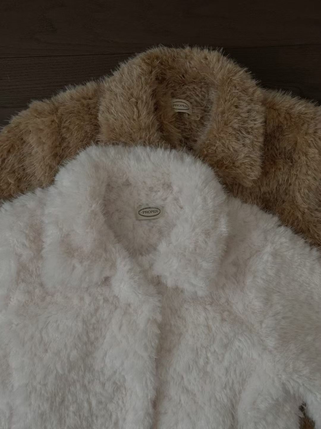 PROPER 프로퍼東大門㊣代購女士新品休閑職業人氣短款大衣PROPER 프로퍼短款大衣