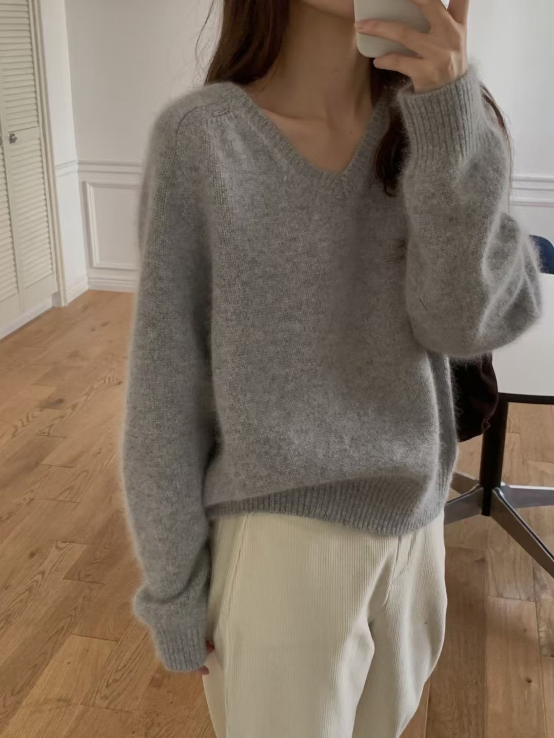 PROPER 프로퍼韓國直郵㊣女裝新款熱賣休閑職業25秋冬針織衫PROPER 프로퍼針織衫圖色2