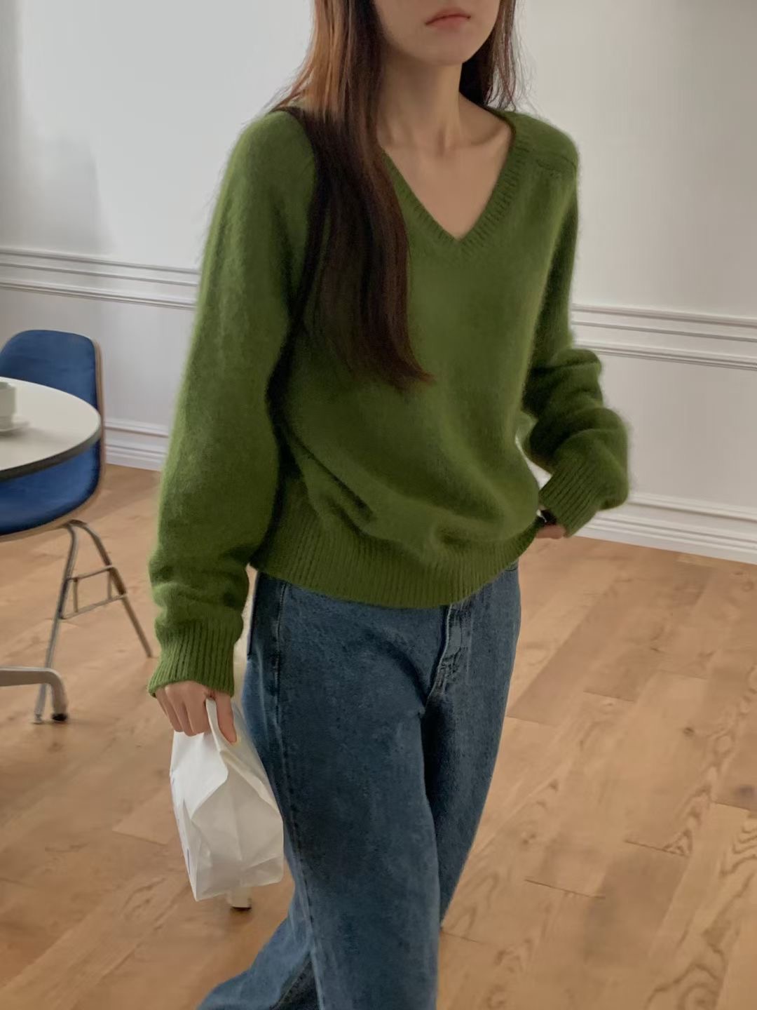 PROPER 프로퍼韓國直郵㊣女裝新款熱賣休閑職業25秋冬針織衫PROPER 프로퍼針織衫圖色3