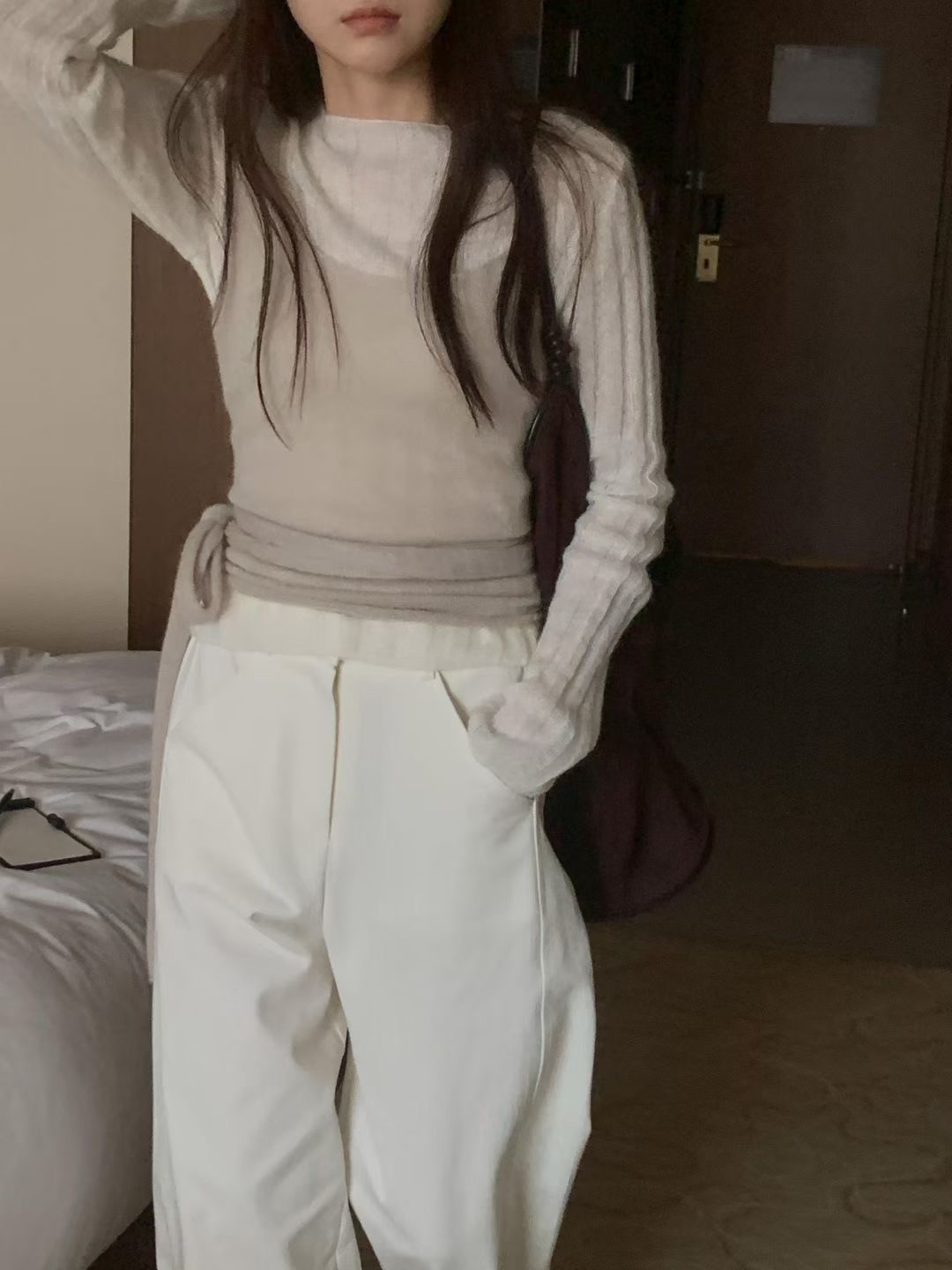 PROPER 프로퍼東大門㊣代購女裝新款時尚吊帶背心不含內搭PROPER 프로퍼吊帶/背心圖色2