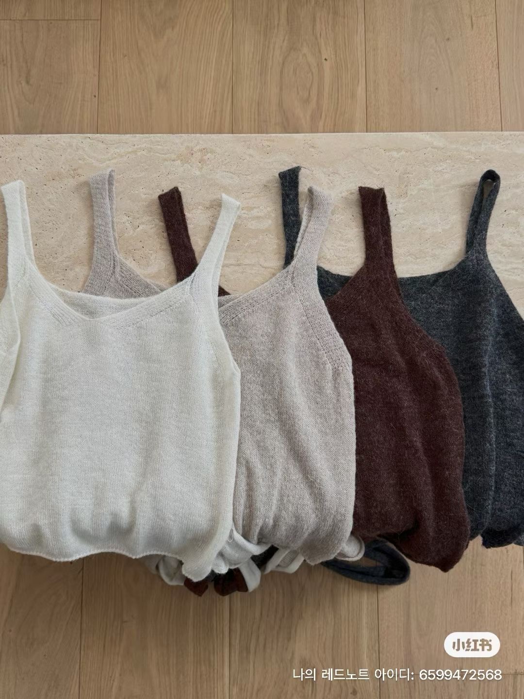 PROPER 프로퍼東大門㊣代購女裝新款時尚吊帶背心不含內搭PROPER 프로퍼吊帶/背心圖色3左三色