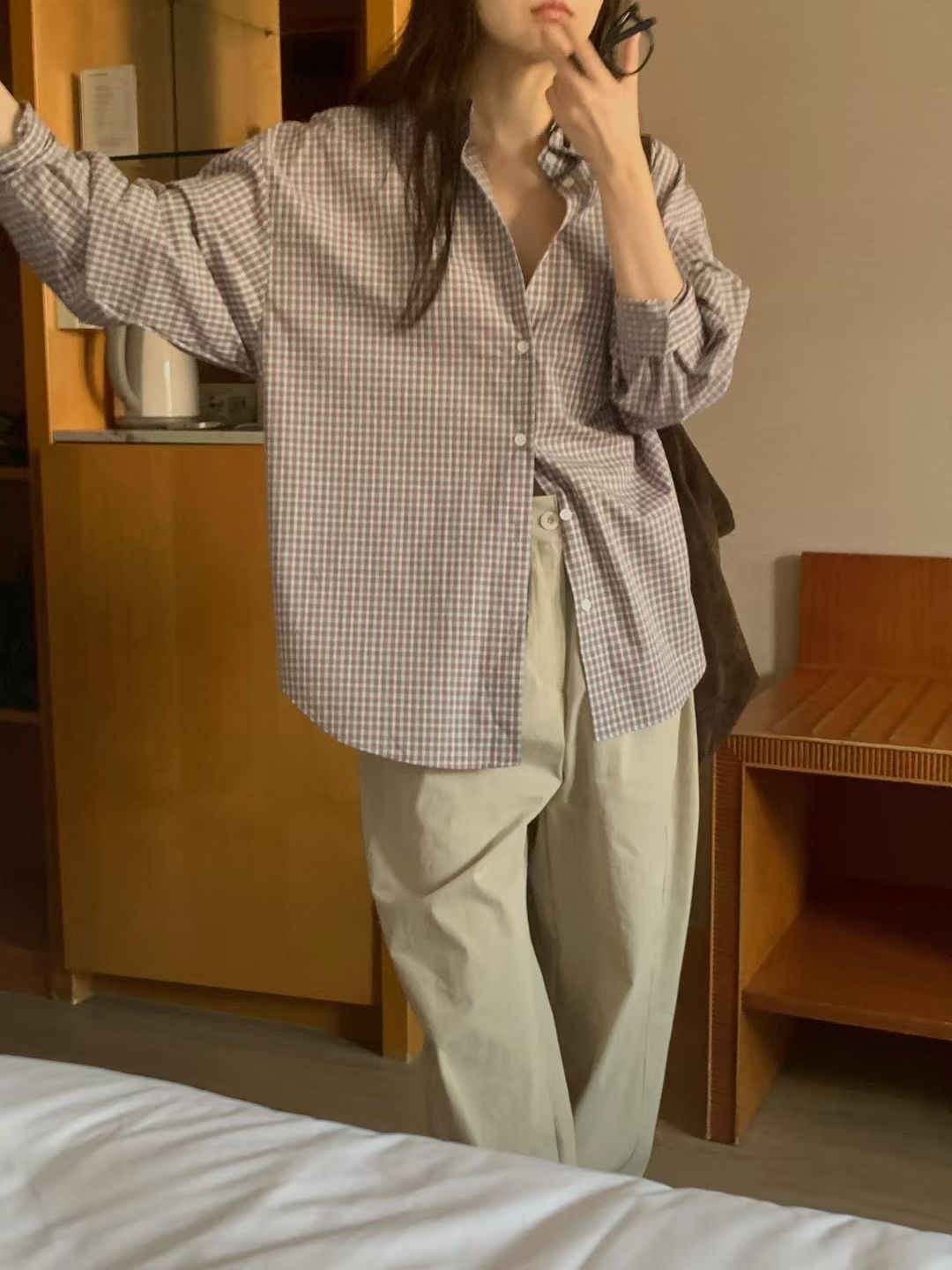 PROPER 프로퍼東大門㊣直郵女裝新品職業熱賣人氣襯衫蕾絲衫PROPER 프로퍼襯衫/蕾絲衫