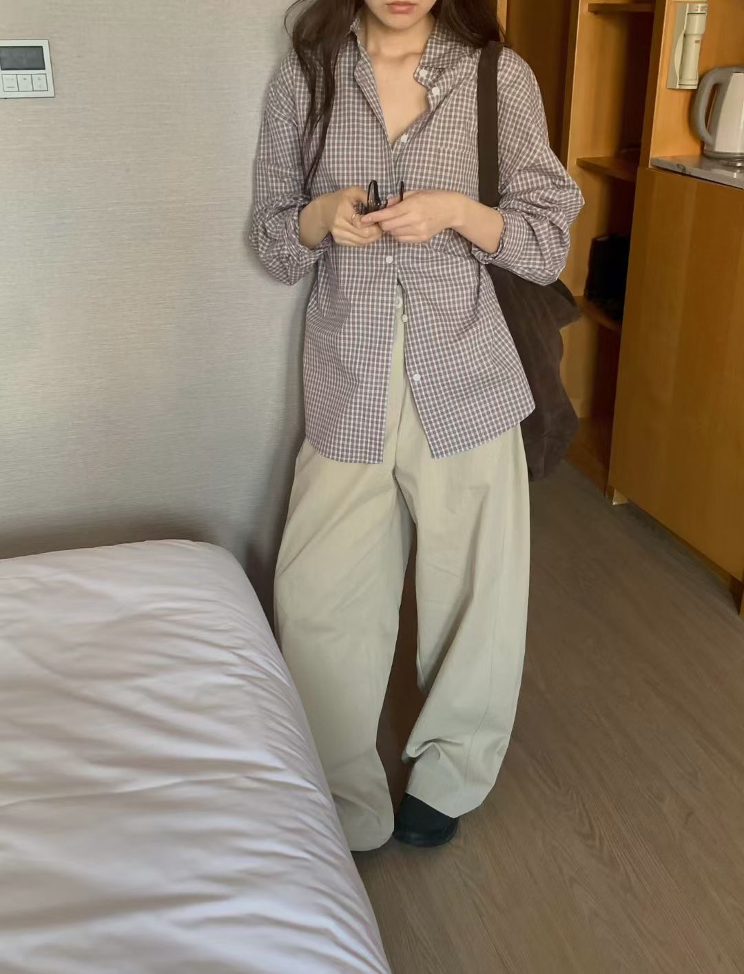 PROPER 프로퍼東大門㊣直郵女裝新品職業熱賣人氣襯衫蕾絲衫PROPER 프로퍼襯衫/蕾絲衫圖色2