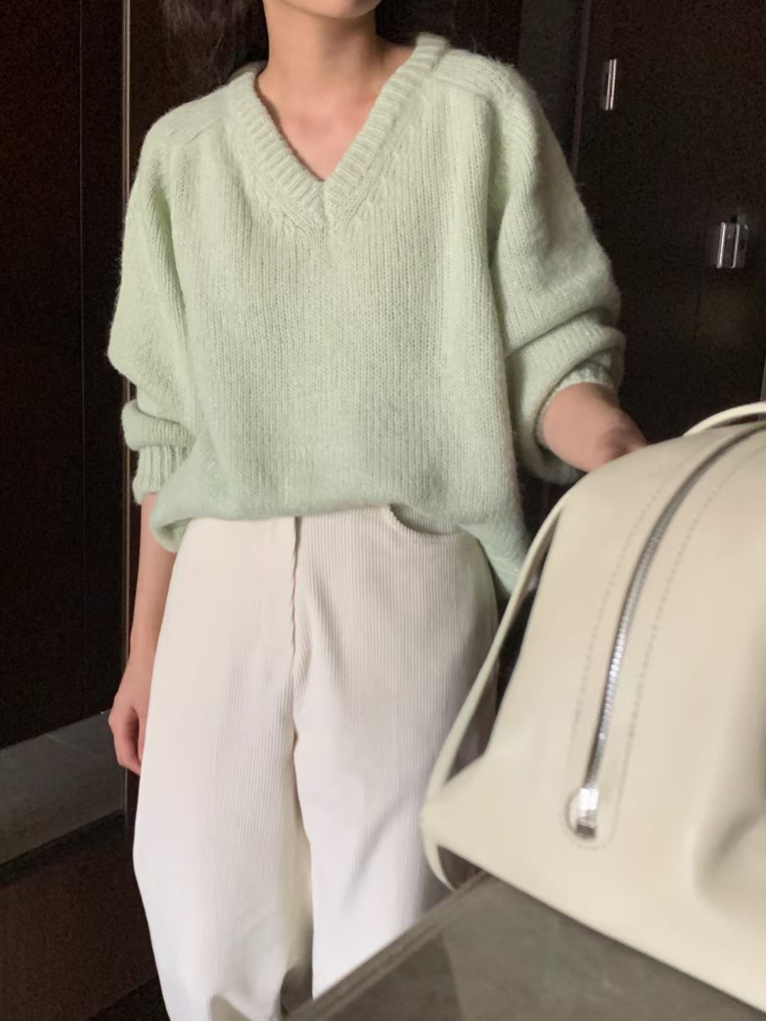 PROPER 프로퍼韓國直郵㊣女裝新款熱賣推薦真品人氣針織衫PROPER 프로퍼針織衫圖色4