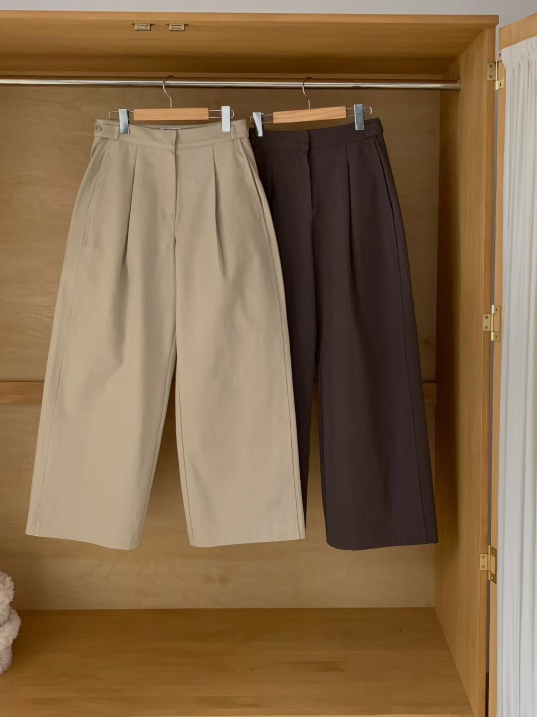 PROPER 프로퍼韓國代購㊣女士新款熱賣時尚職業人氣休閑褲PROPER 프로퍼休閑褲