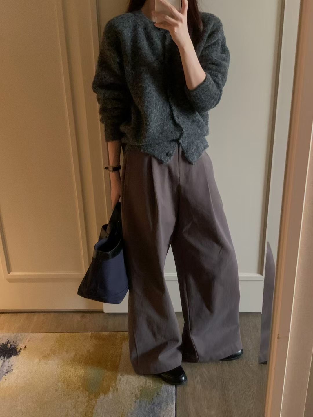 PROPER 프로퍼韓國代購㊣女士新款熱賣時尚職業人氣休閑褲PROPER 프로퍼休閑褲圖色2