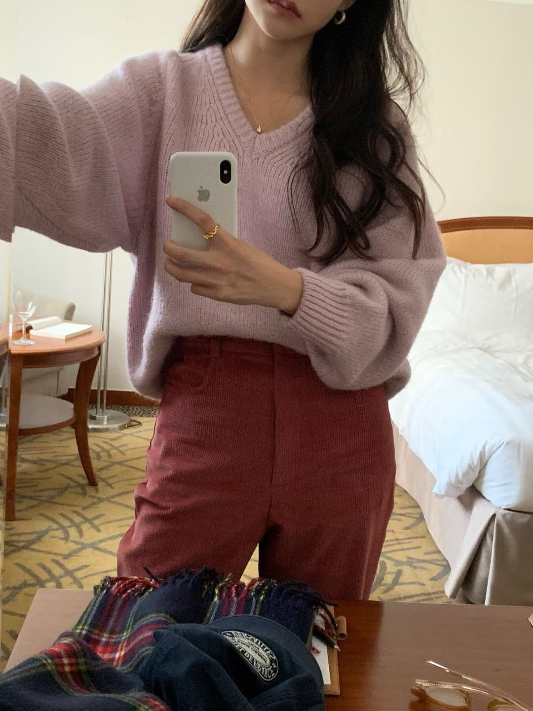 PROPER 프로퍼東大門㊣直郵女裝新款休閑時尚推薦職業針織衫PROPER 프로퍼針織衫圖色1