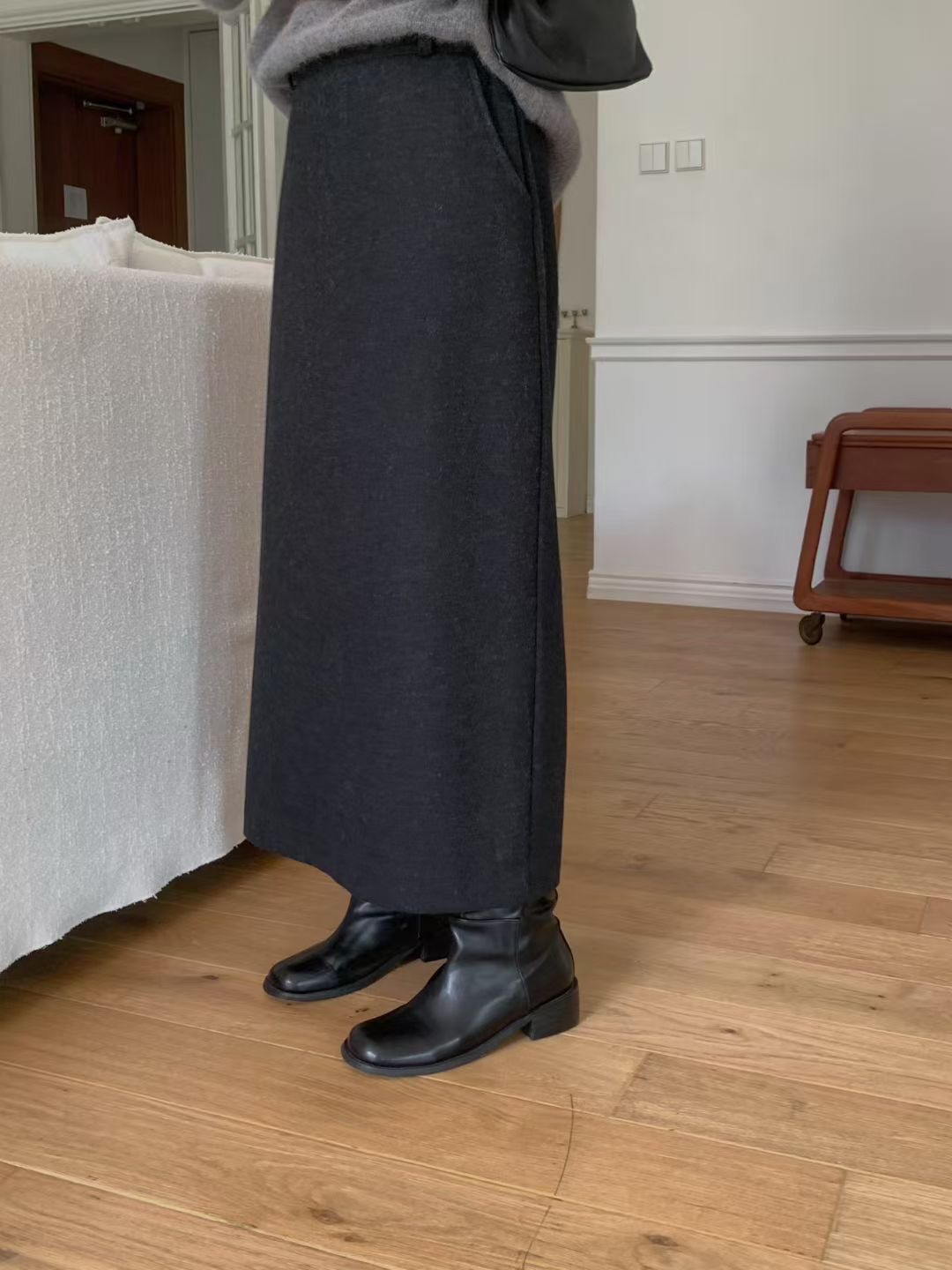 PROPER 프로퍼東大門㊣代購女裝新品推薦真品時尚熱賣長裙PROPER 프로퍼長裙圖色2