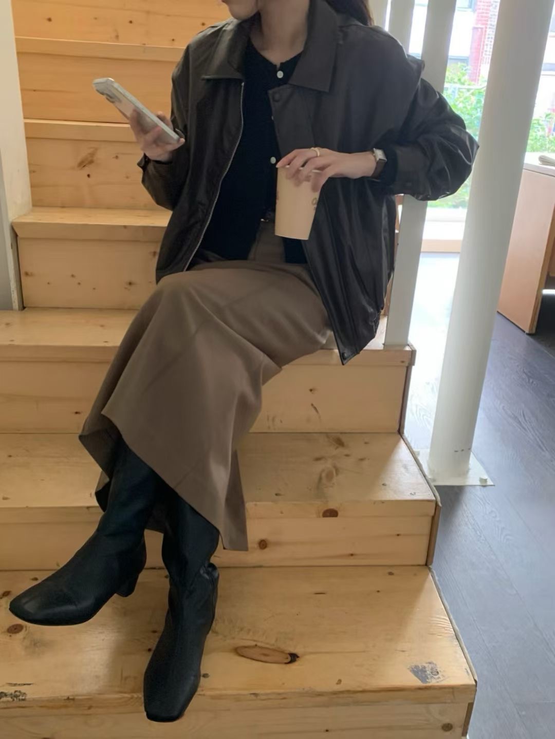 PROPER 프로퍼韓國直郵㊣女士新款25秋冬真品推薦時尚夾克PROPER 프로퍼夾克