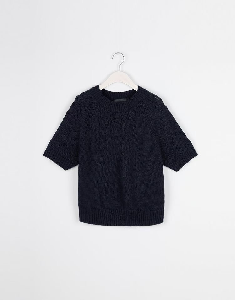 ALLU東大門㊣代購女士新品25秋冬推薦時尚休閑職業真品針織衫ALLU針織衫圖色2