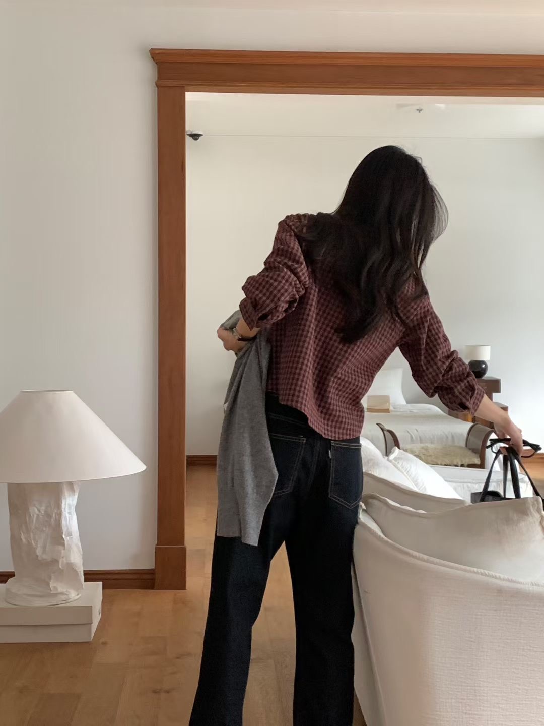 NOMAD韓國直郵㊣女裝新品職業25秋冬人氣休閑推薦襯衫蕾絲衫NOMAD襯衫/蕾絲衫