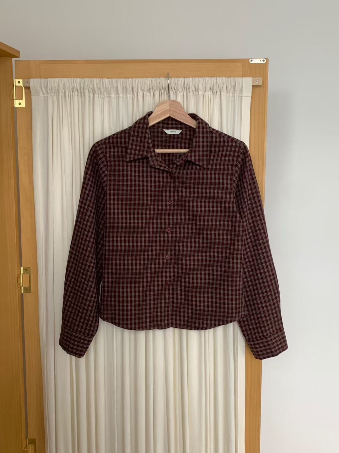 NOMAD韓國直郵㊣女裝新品職業25秋冬人氣休閑推薦襯衫蕾絲衫NOMAD襯衫/蕾絲衫圖色1