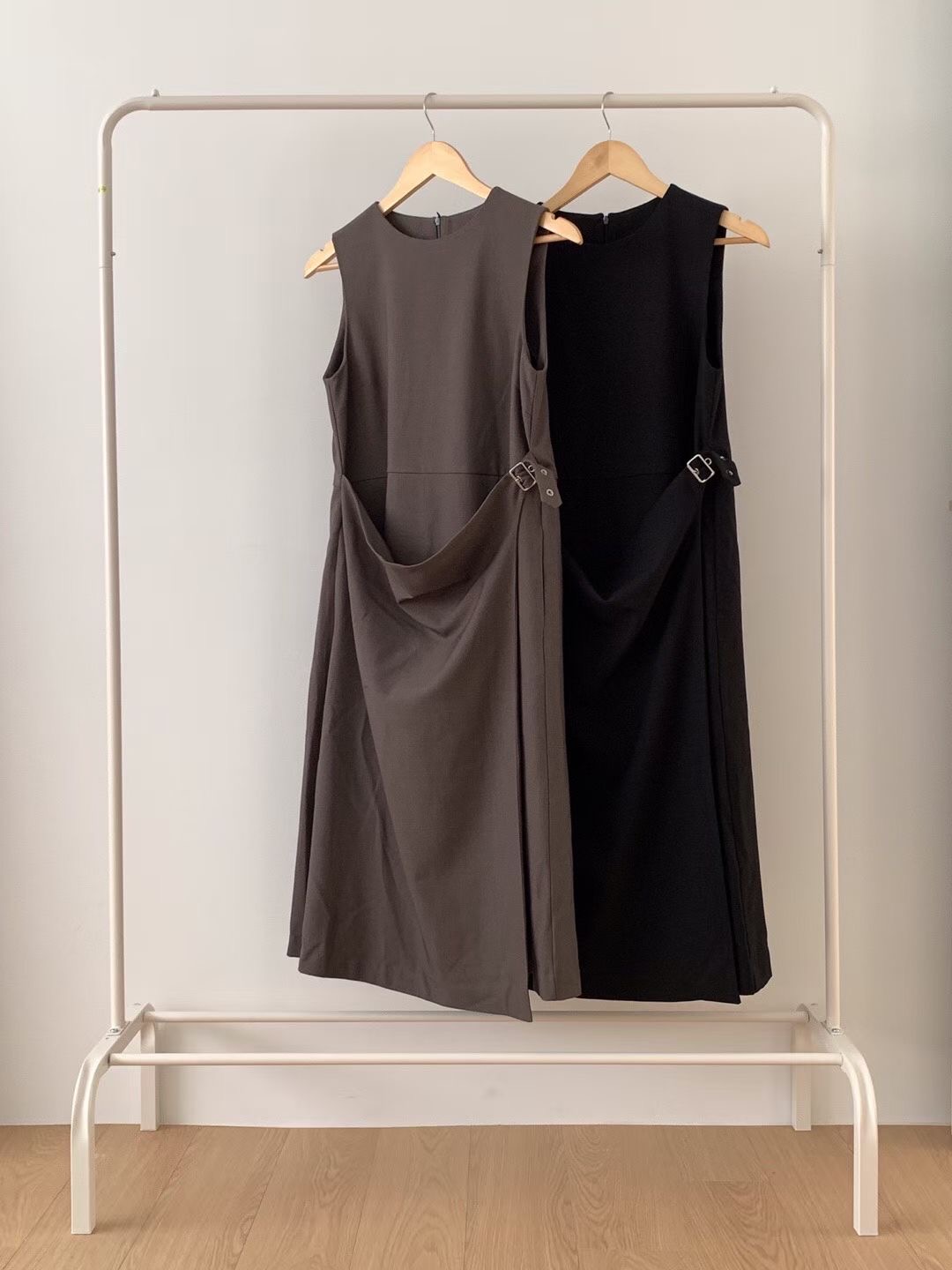 NOMAD韓國直郵㊣女裝新品休閑熱賣推薦時尚職業連衣裙不含內搭NOMAD連衣裙圖色2左二色