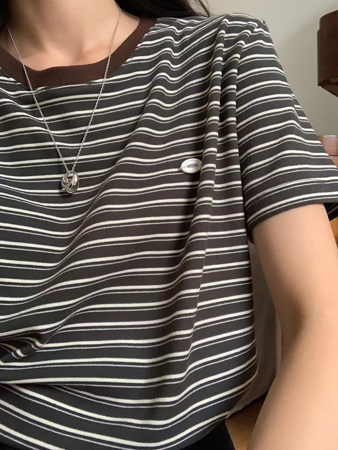 NOMAD東大門㊣直郵女裝新品時尚職業真品休閑人氣推薦熱賣T恤NOMADT恤