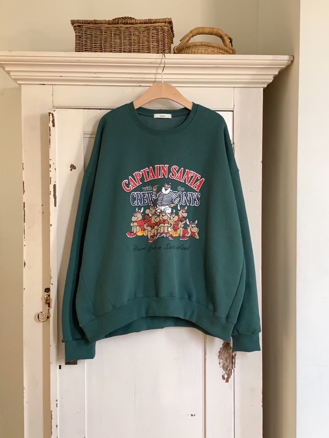 NOMAD東大門㊣代購女裝新款推薦熱賣休閑25秋冬真品人氣衛衣NOMAD衛衣圖色2