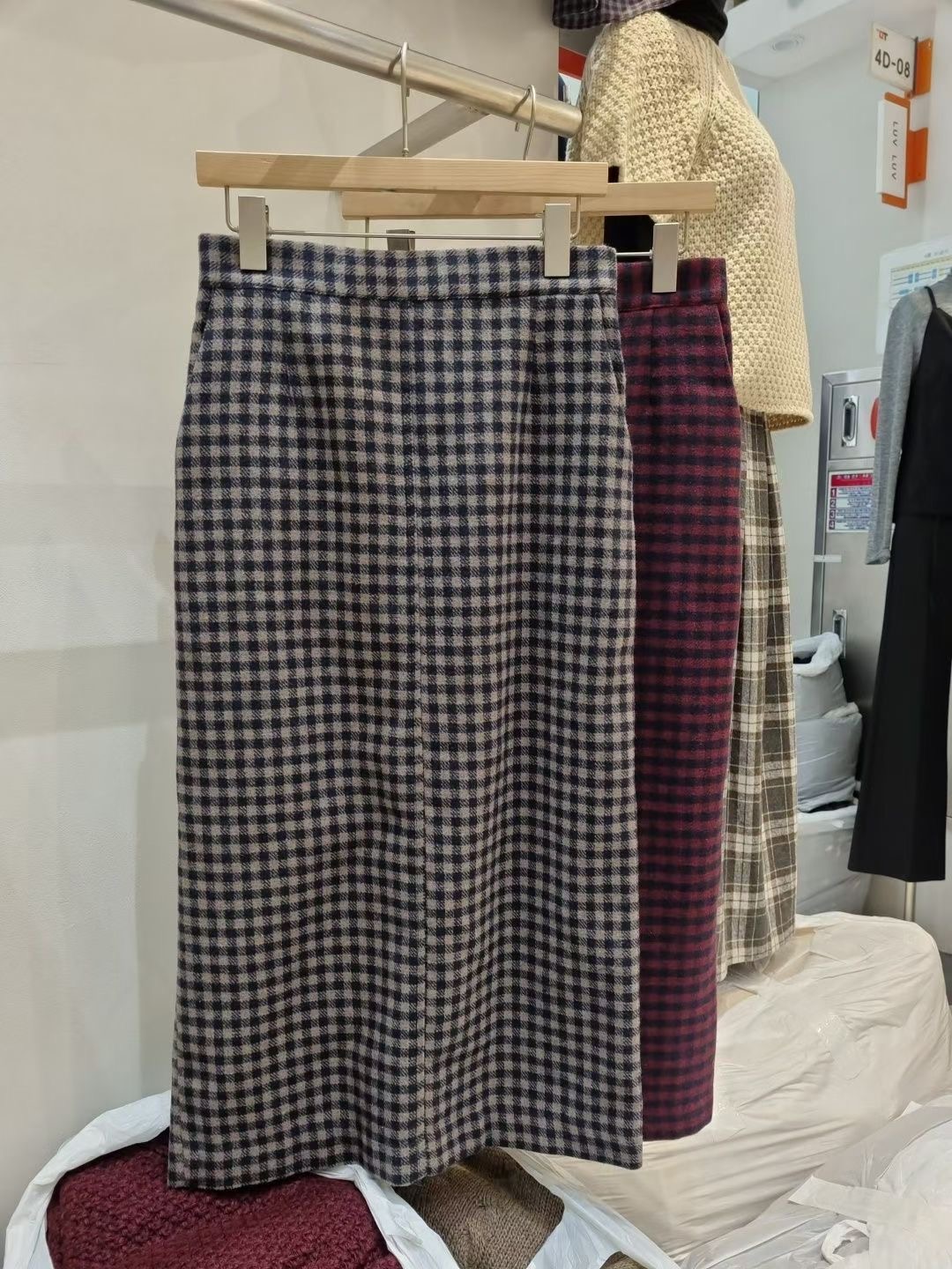 ALLU韓國代購㊣女裝新款推薦職業熱賣人氣25秋冬休閑時尚長裙ALLU長裙