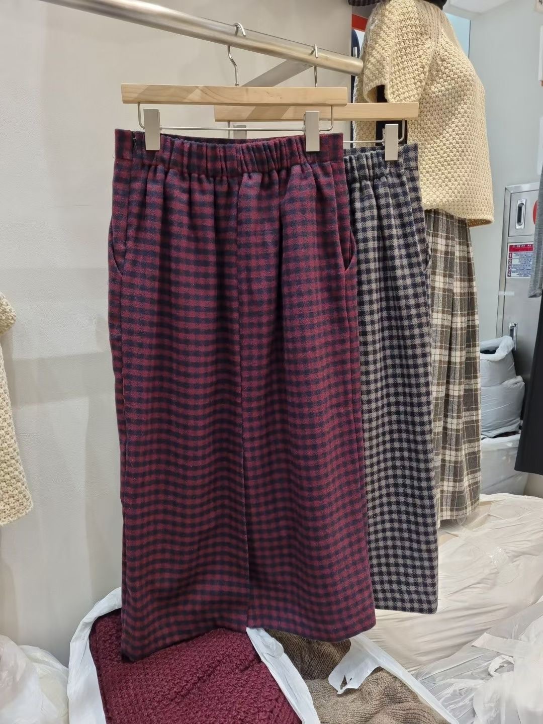 ALLU韓國代購㊣女裝新款推薦職業熱賣人氣25秋冬休閑時尚長裙ALLU長裙