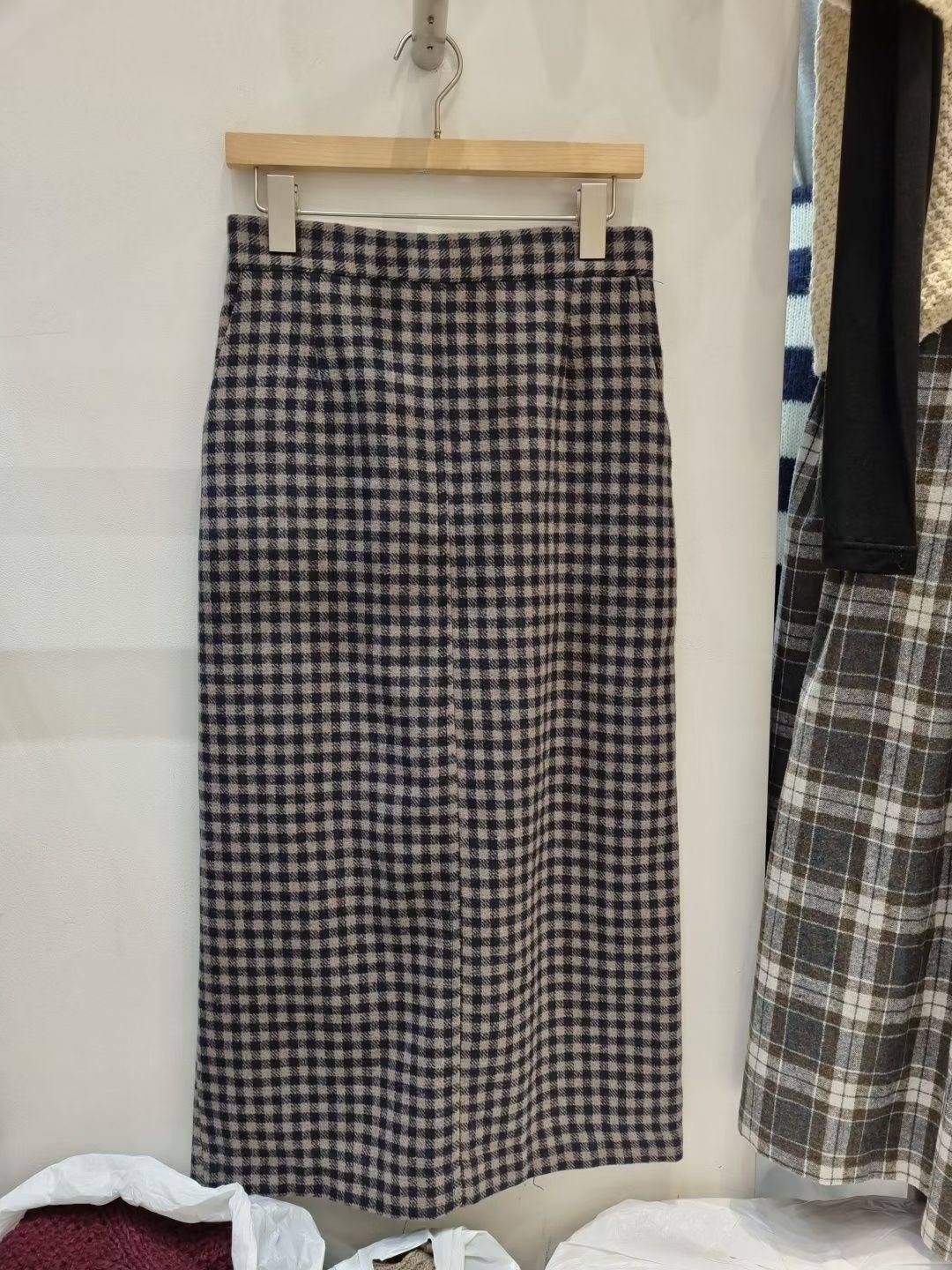 ALLU韓國代購㊣女裝新款推薦職業熱賣人氣25秋冬休閑時尚長裙ALLU長裙圖色1