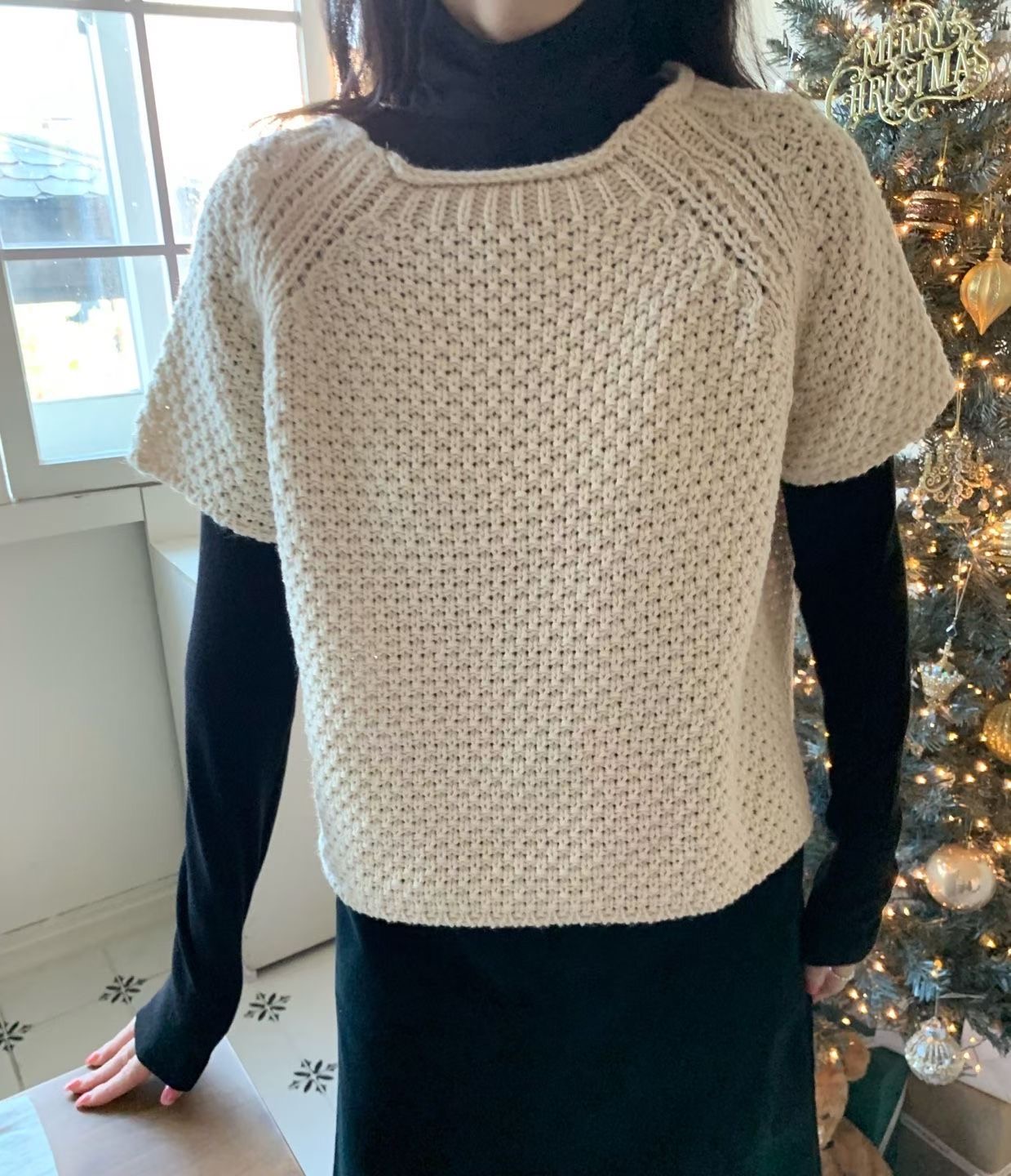 ALLU東大門㊣實拍女裝新款人氣25秋冬真品休閑針織衫不含內搭ALLU針織衫圖色1