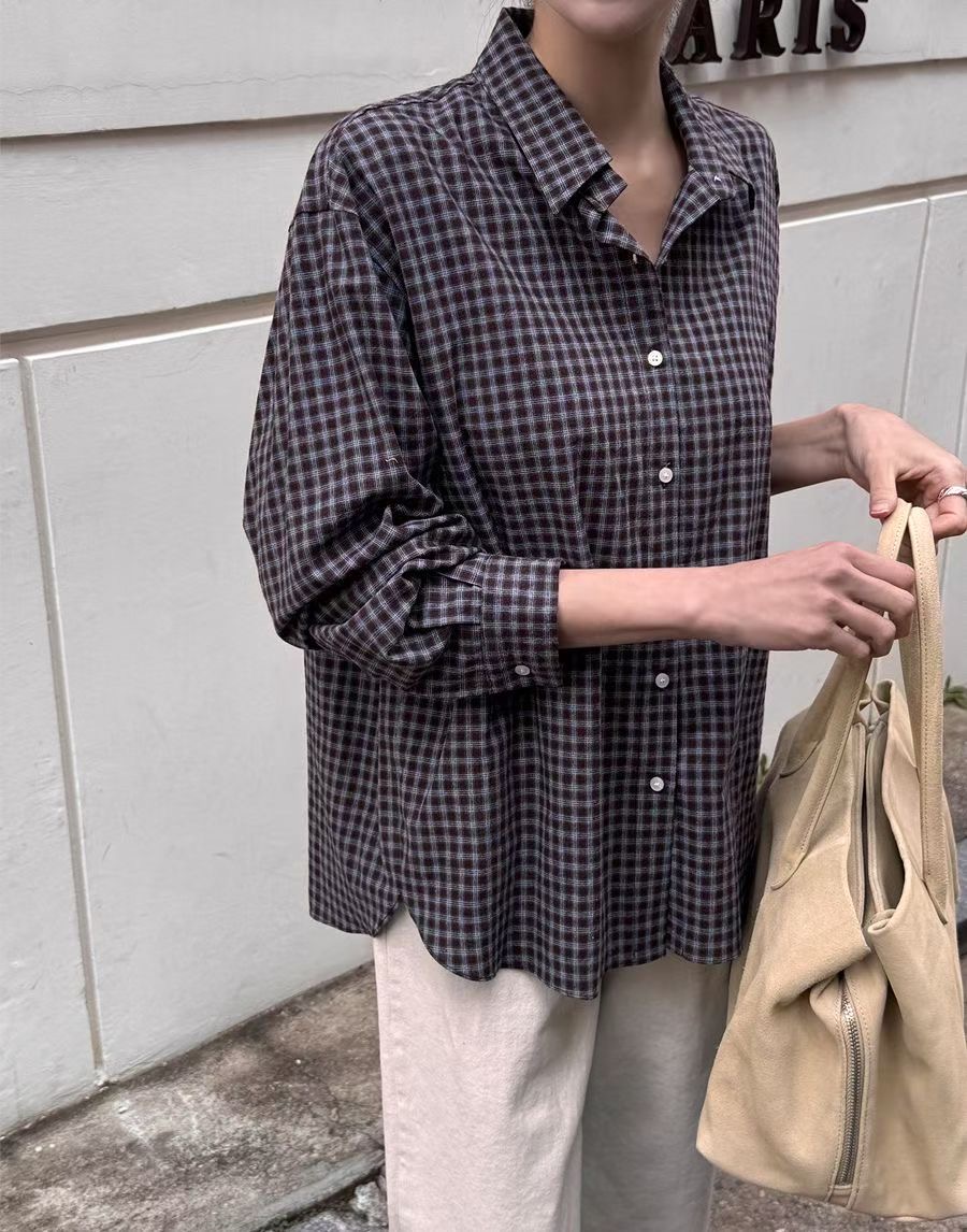 ALLU韓國代購㊣女士新品推薦職業人氣休閑真品時尚襯衫蕾絲衫ALLU襯衫/蕾絲衫